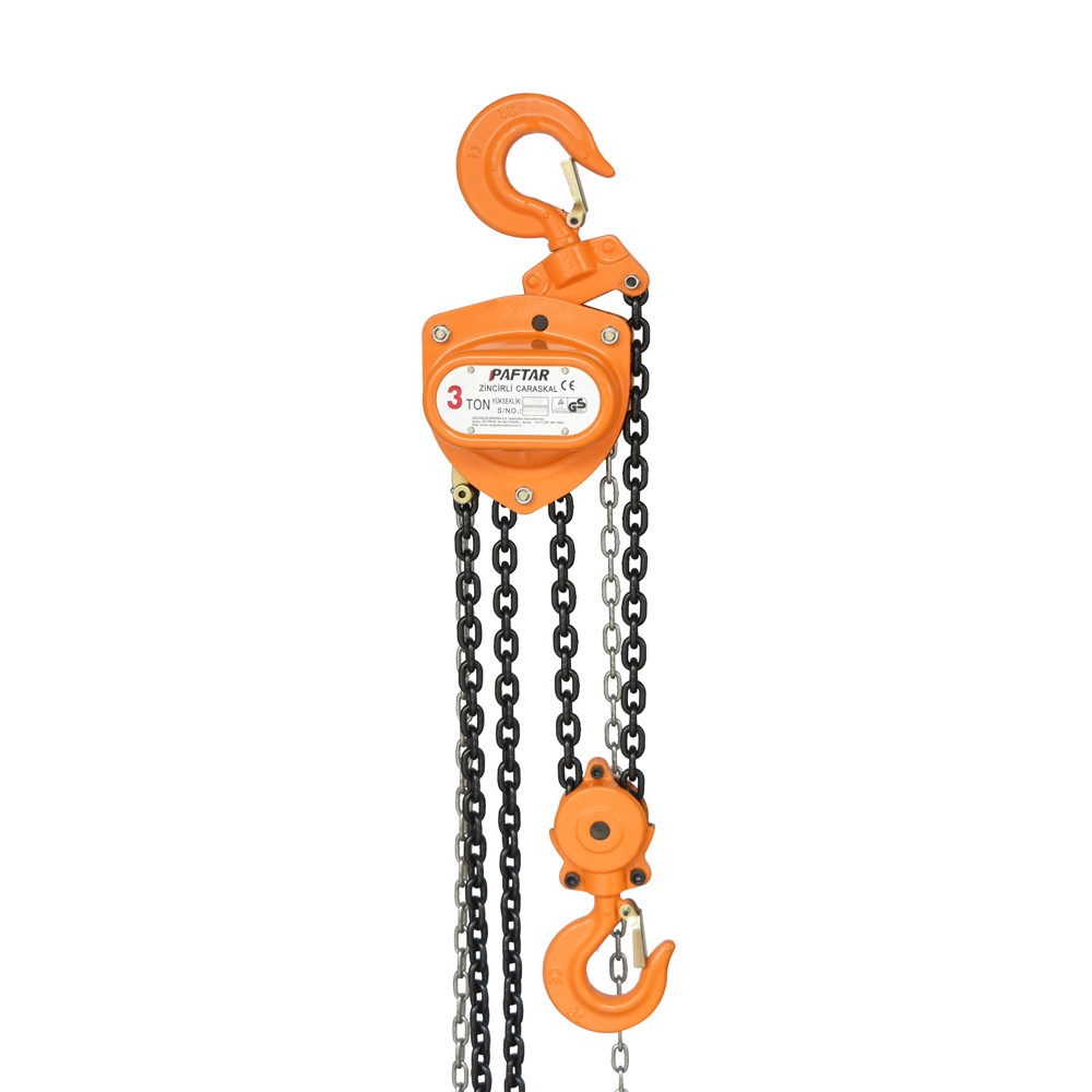 MC-3T/3M Manual Chain Hoist - Sezginler Makina A.Ş.